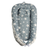 RTUSAS Baby Lounger Cover 100% Cotton Breathable and Soft, 0-24 Months Infant Floor Seat for Travel Nap Soothing Portable and Adjustable, Newborn Essentials Gift